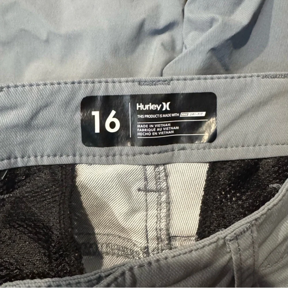 BUNDLE boys shorts Hurley Bixby Nomad Class Club YXL Uniform Khaki navy 16 Chino
